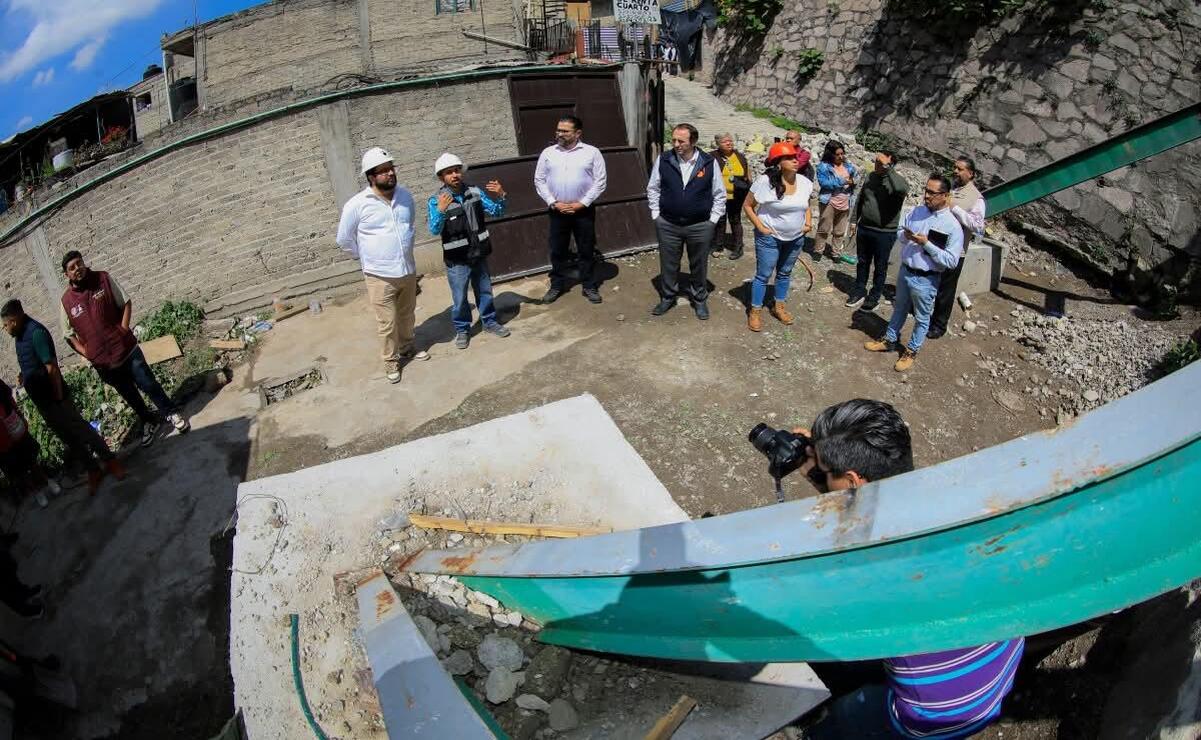 Por el riesgo de derrumbe, 17 familias fueron desalojadas / Foto Especial