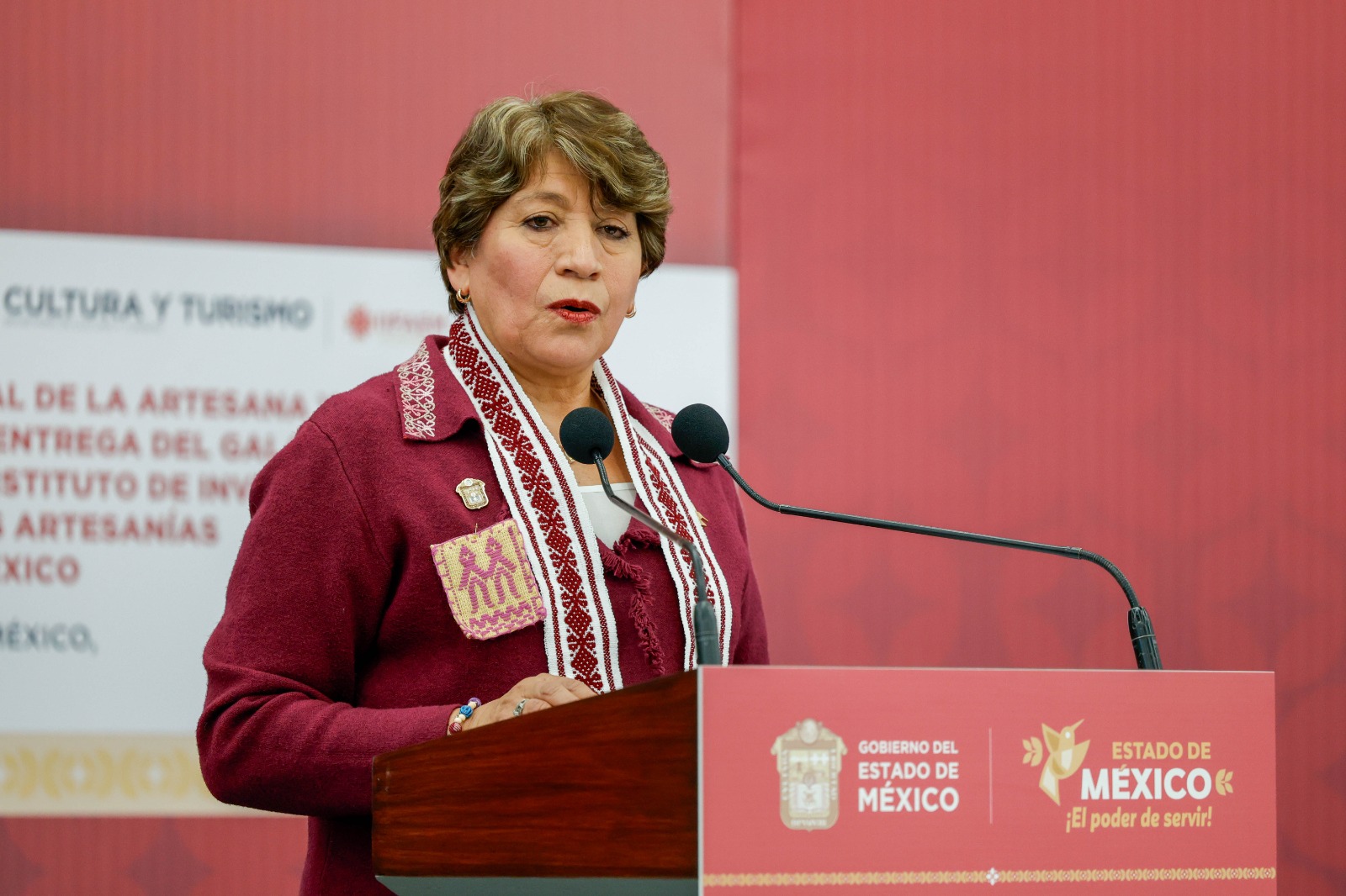 Delfina Gómez Álvarez / Foto: Arturo Hernández