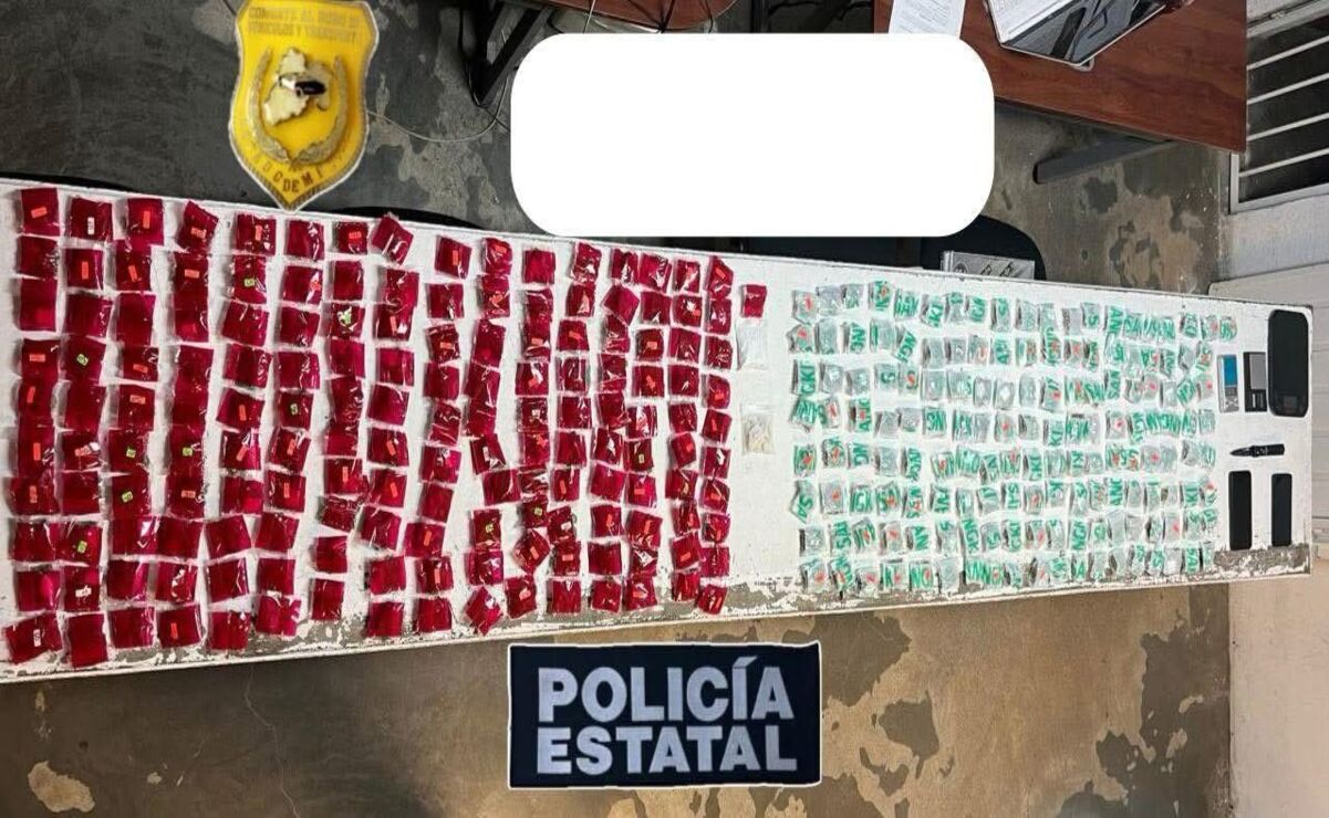 Les decomisaron droga / Foto Especial