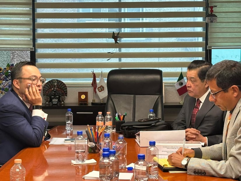 Daniel Sibaja agradeció la confianza de la gobernadora Delfina Gómez tras encabezar la transformación de la movilidad en el Edomex durante dos años. Foto Especial