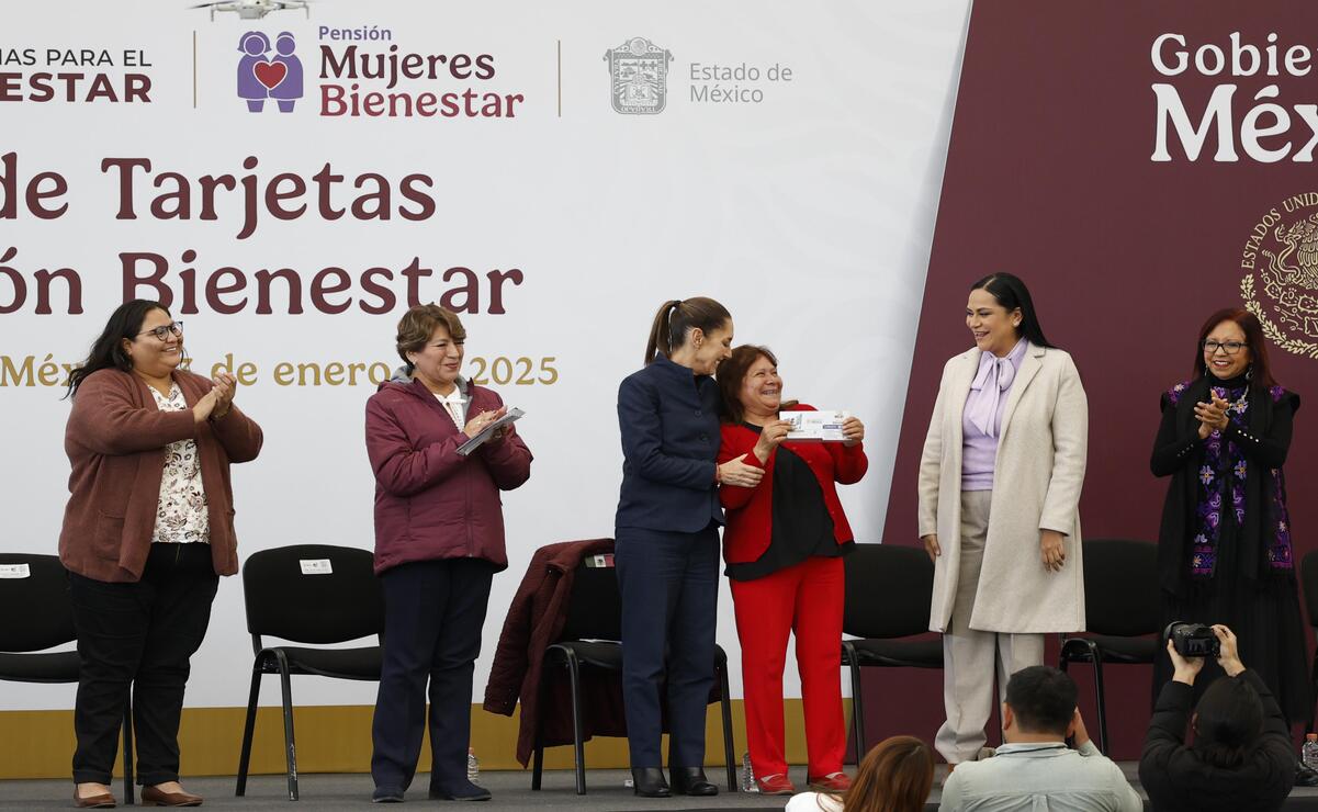 Se apoyarán a un millón 626 mil 925 beneficiarios del Estado de México en los dos programas de Pensión Bienestar. Foto: Arturo Hernández