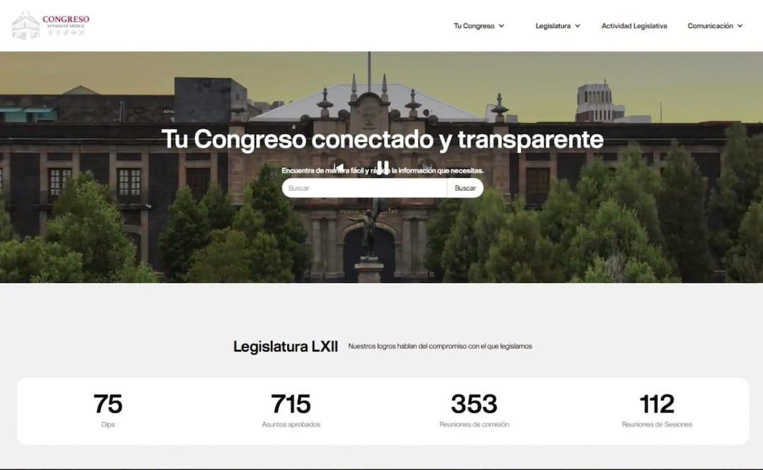 La plataforma permite rastrear cada iniciativa presentada por las diputadas, diputados y diputades de la actual Legislatura. Foto Especial