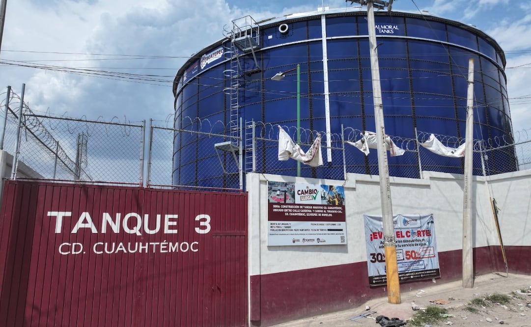 El Tanque Maestro será inaugurado próximamente en Ciudad Cuauhtémoc; la obra va muy avanzada, Foto. Especial