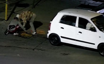 ¡No cesa robo de cable de telefonía en Ecatepec! De nuevo, cámaras de videovigilancia captan sustracción