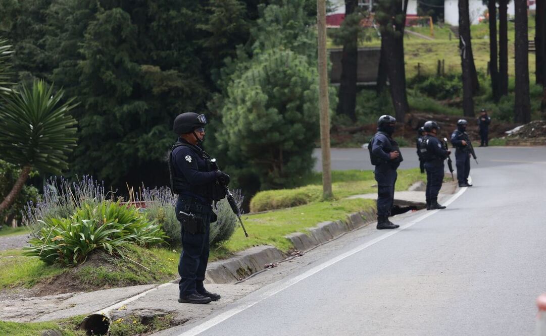 Eraclio "N", director de Seguridad en Tejupilco, fue detenidos por la FGJEM. Foto: Alejandro Vargas
