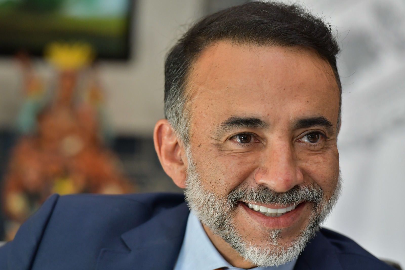 Fernando Flores Hernández, el alcalde de Metepec. Foto Arturo Hernández