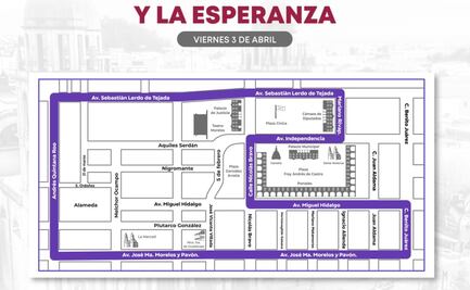 ¡Atento! Consulta la guía de cierres viales en Toluca por la Procesión del Silencio y la Esperanza