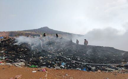 Alerta en Ecatepec: Fuerte incendio en tiradero municipal de Chiconautla
