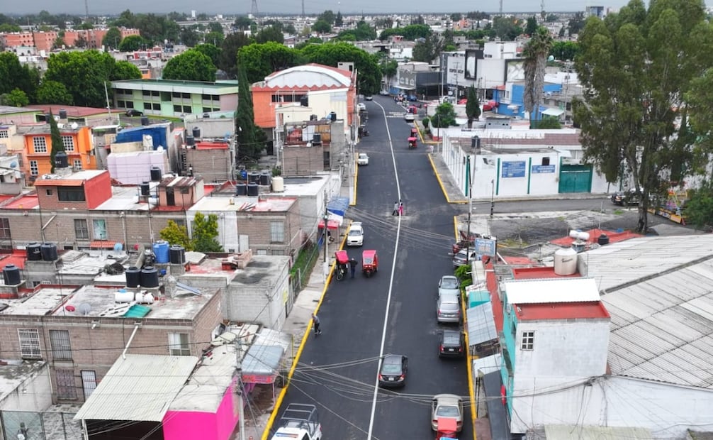 Las vialidades repavimentadas recibieron trabajos de iluminación, poda, reparación de bocas de tormenta y balizamiento. Foto especial