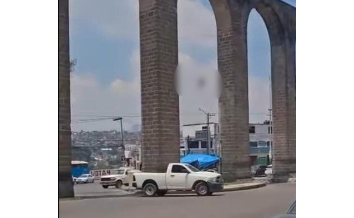 Un hombre perdió la vida al caer del Acueducto de Los Remedios. Recordatorio del peligro en estructuras aún usadas por la comunidad. Foto: Especial