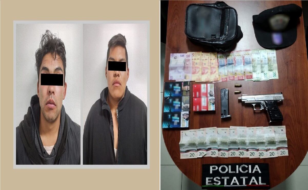 Capturan a dos sujetos por robo con violencia a un negocio en Naucalpan ...