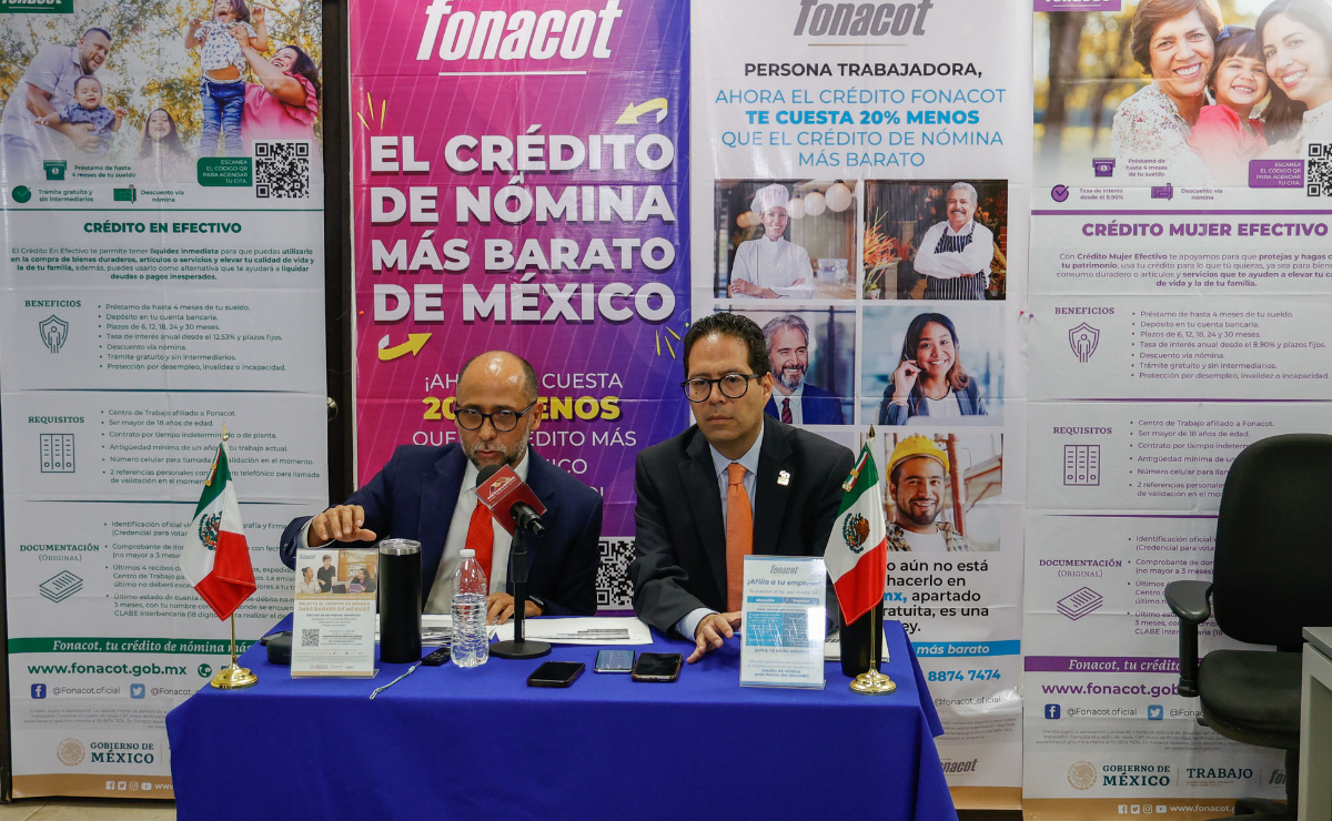 La oficina de Fonacot en Toluca, un centro clave en la transformación digital que permite a miles de trabajadores acceder a créditos en cuestión de minutos Foto: Arturo Hernández