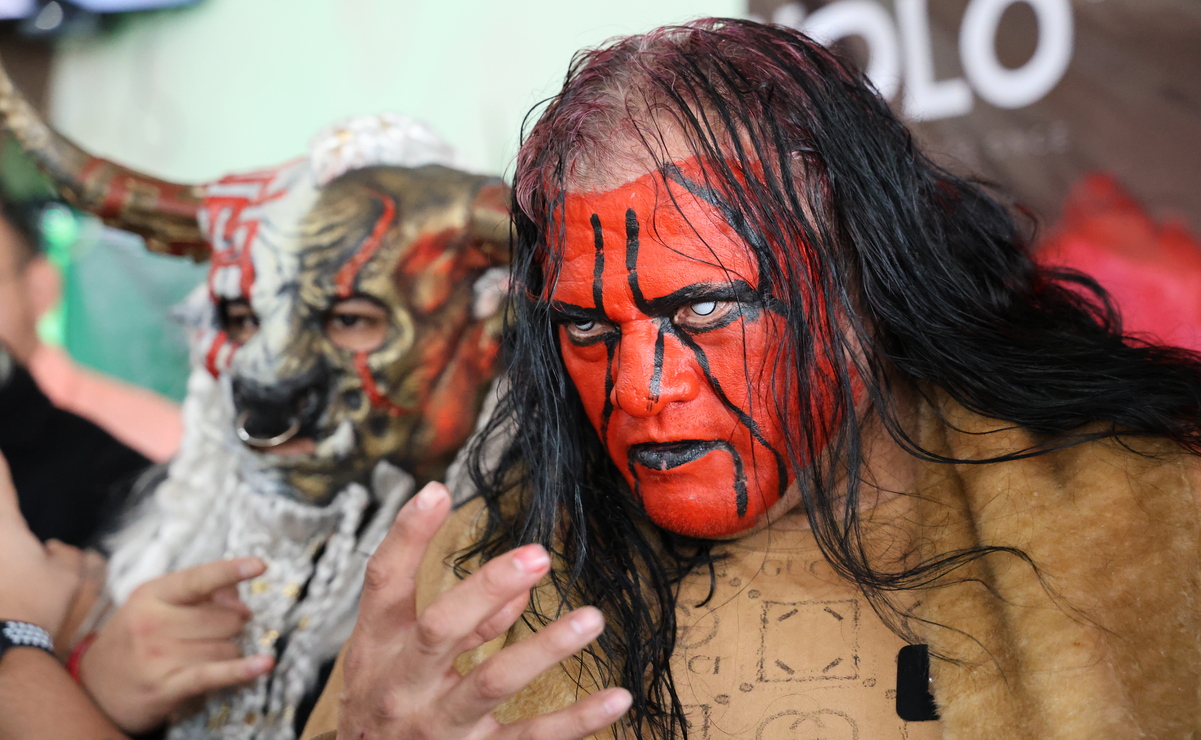 Chessman y La Parka Negra se enfrentarán a Octagón Jr. y el Niño Hamburguesa / Foto Matías Espinoza