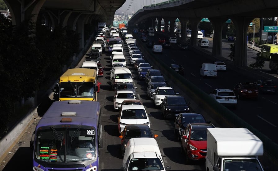 Riña entre automovilistas tras congestionamiento vial 