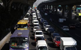 Riña entre automovilistas tras congestionamiento vial en Huehuetoca