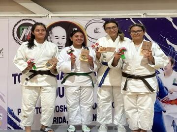 Cuatro medallas para la UAEMéx en torneo nacional de judo