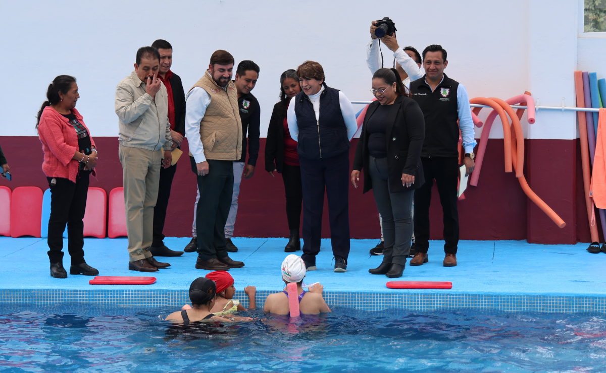 VIDEO: ¡Deporte en grande! Delfina Gómez entrega la renovada Unidad Deportiva Chapultepec