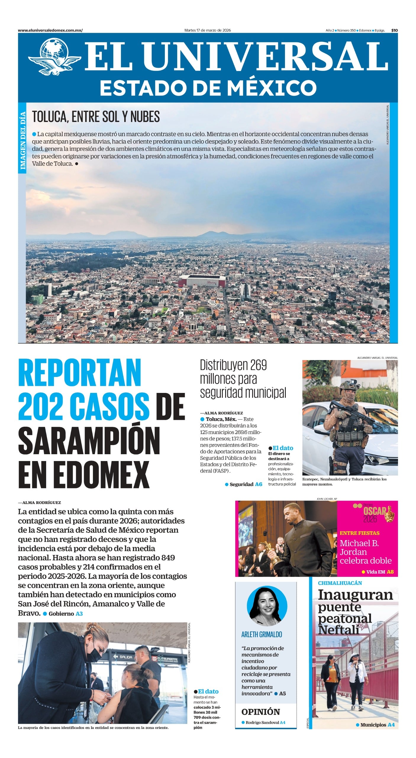 Portada 17 de marzo de 2026