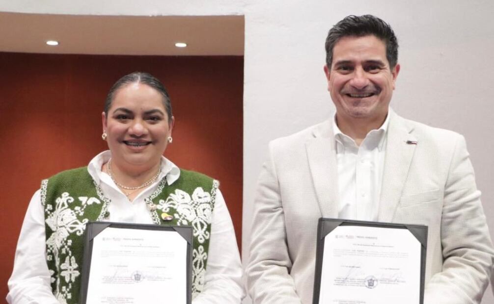 Alhely Rubio Arronis, secretaria del Medio Ambiente y Desarrollo Sostenible, destacó la importancia de transformar los residuos en apoyo terapéutico. Foto Especial