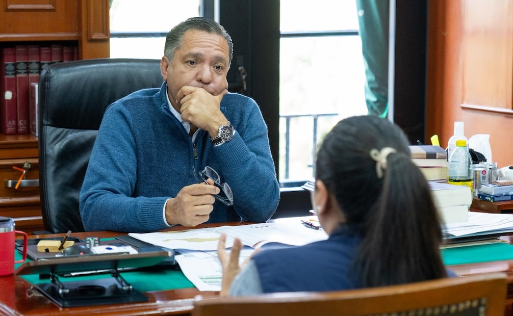 Ricardo Moreno destacó las acciones implementadas para mejorar la percepción de seguridad en Toluca. Foto especial