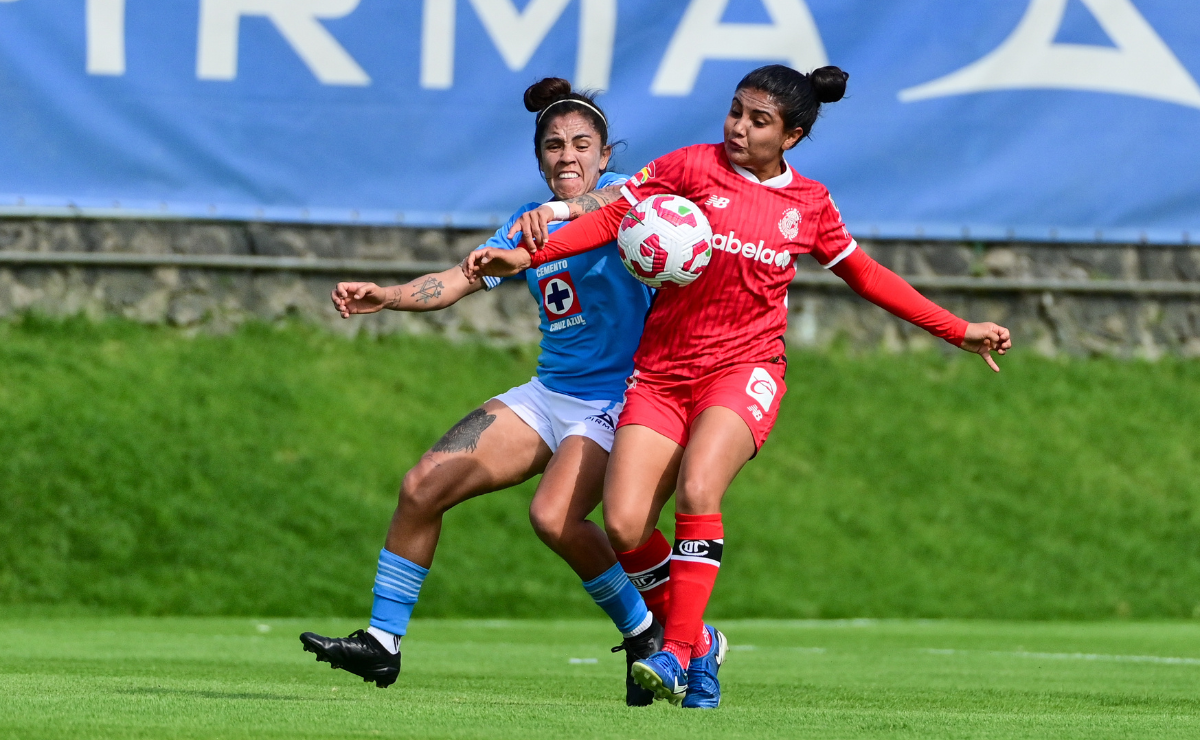 Cruz Azul vence a Toluca Femenil 2-1 Foto: Especial