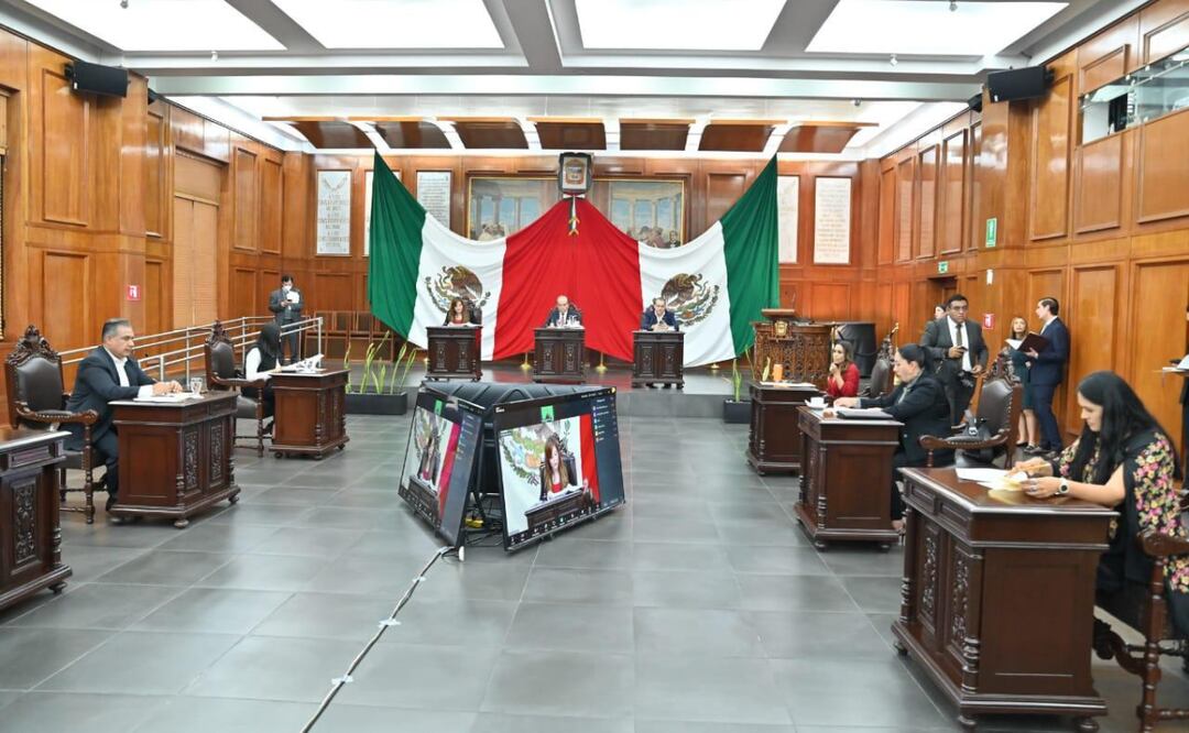 El edificio del INFOEM en Toluca, Instituto de Transparencia del Edomex, cuya extinción se propone para generar ahorros. Foto: Especial