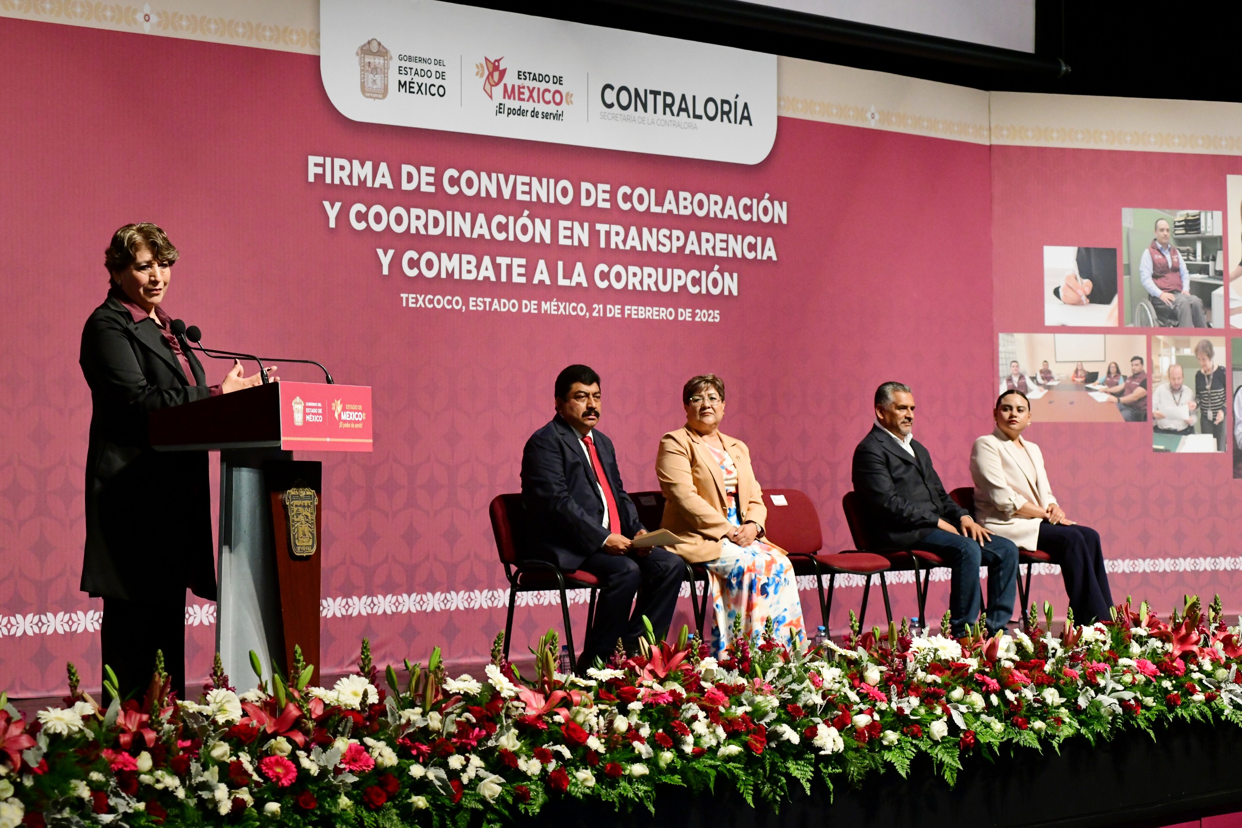 El convenio permitirá reforzar acciones en auditoría, control interno, ética, denuncias, responsabilidades administrativas y contraloría social. Foto Especial