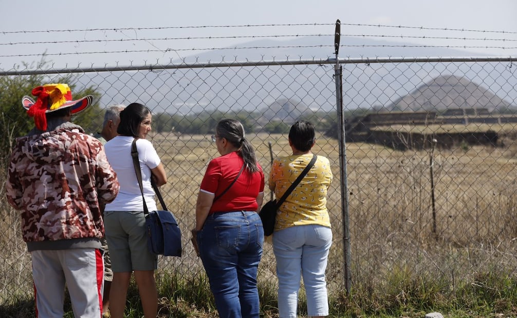 Zona Arqueológica bajo resguardo: El acceso al público fue suspendido para facilitar las labores de investigación. Foto Diego Simón / El Universal