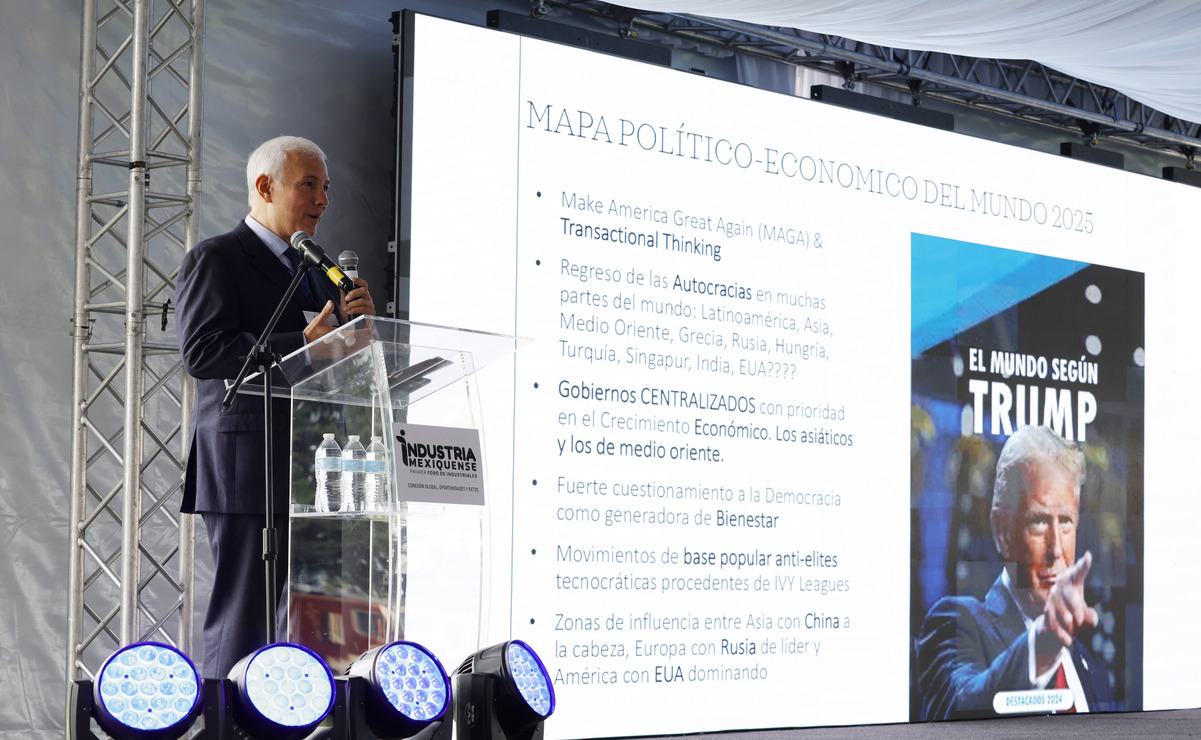 300 empresarios industriales acudieron al Primer Foro “Industria Mexiquense”.
Foto: Arturo Hernández/ El Universal Estado de México