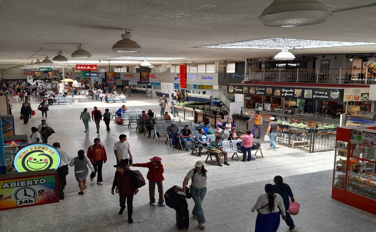 Una vez cada tercer día, la Terminal de Toluca tiene alertamientos derivados de personas desaparecidas / Foto Alejandro Vargas
