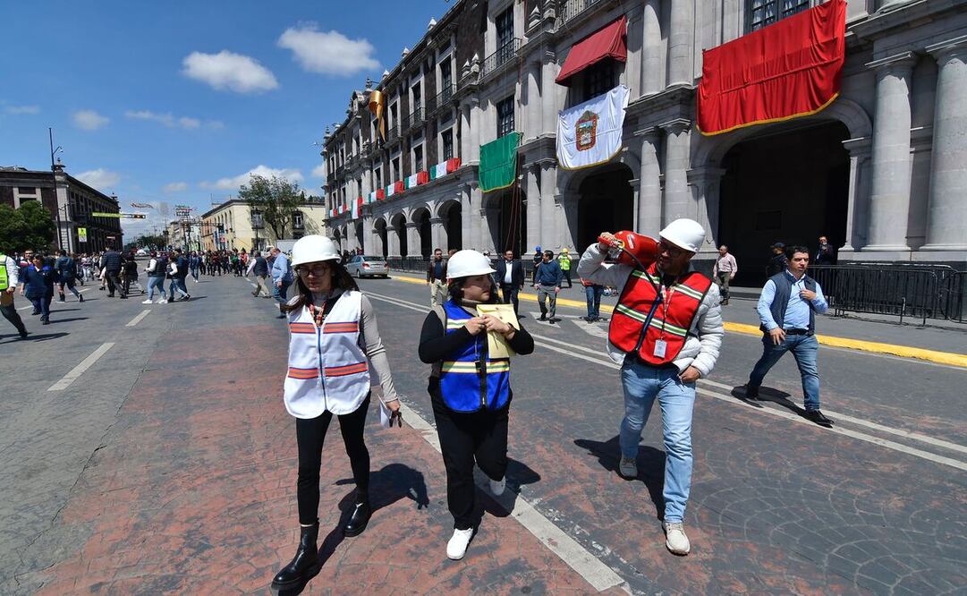 El Primer Simulacro Nacional 2025 se realizará el 29 de abril a las 11:30 horas / Foto: Arturo Hernández