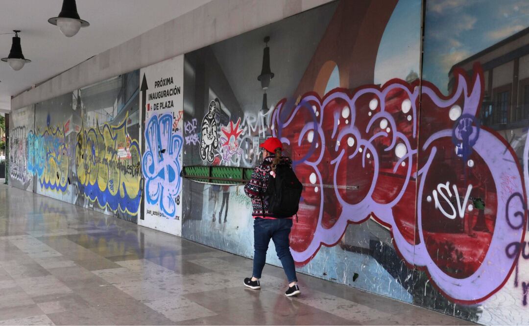 Más que una simple pintada: El graffiti, una problemática que va más allá de la estética Foto: Arturo Hernández