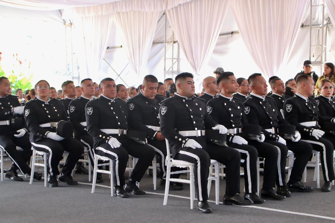 Cuautitlán Izcalli gradúa a 50 nuevos cadetes para reforzar seguridad