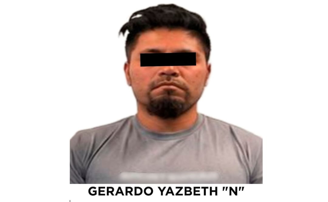 Gerardo Yazbeth “N”, alias “El Yasbeth”, fue capturado por la FGJEM tras ser identificado como un objetivo prioritario generador de violencia en Los Reyes La Paz. Foto Especial