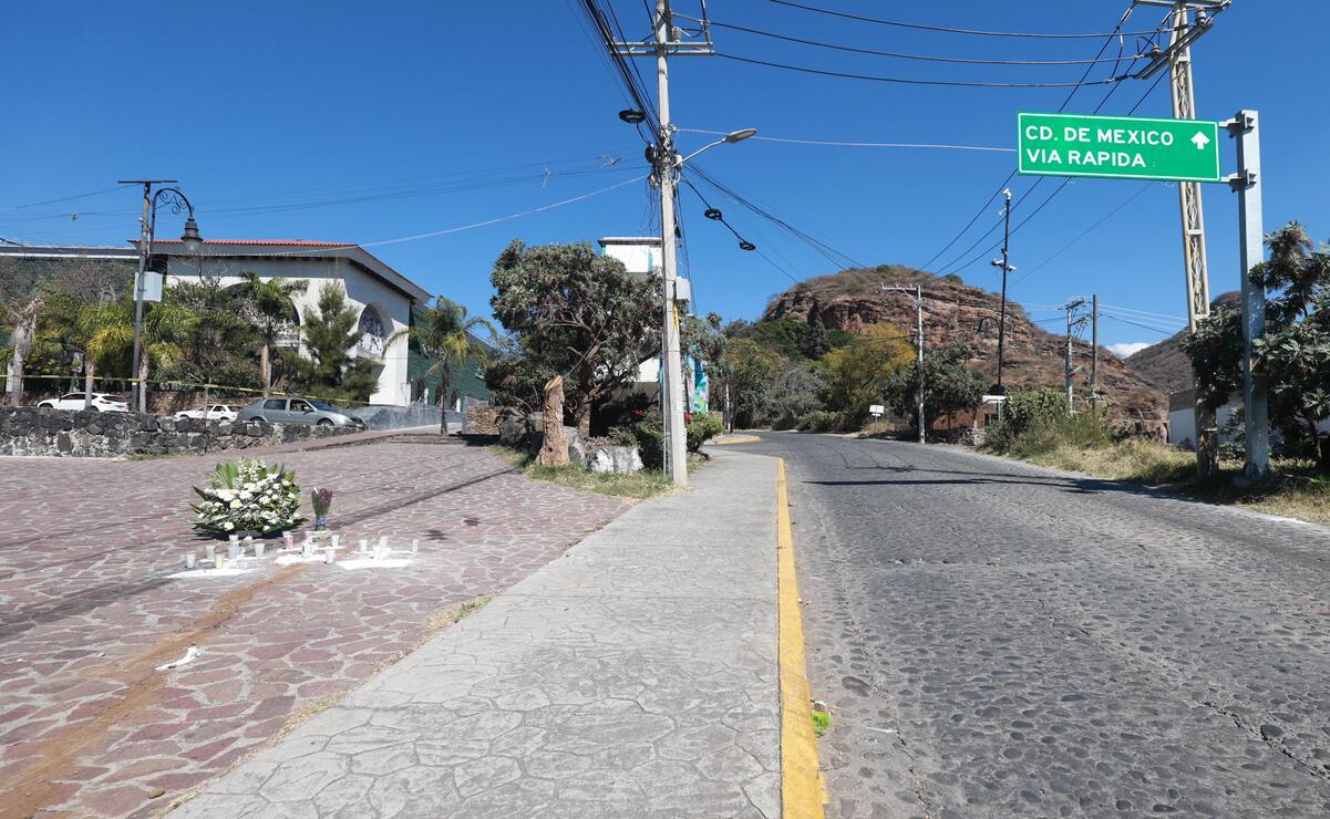 El ataque contra los tres policías municipales ha dejado una sensación generalizada de inseguridad entre los habitantes. Foto:  Alejandro Vargas / El Universal Estado de México