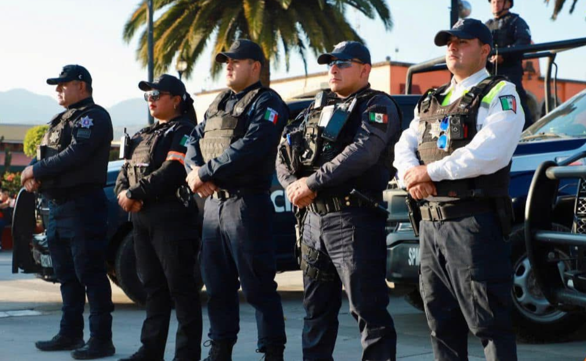 Cuatro detenidos en flagrante delito: El resultado del operativo conjunto en Tepotzotlán. Foto: Especial