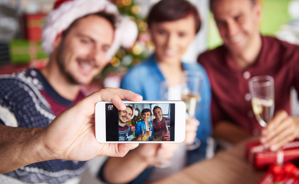 Creando recuerdos navideños que durarán toda la vida. Foto: Especial