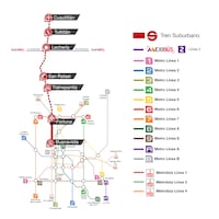 ¡Atención Usuarios! Tren Suburbano presentará variaciones en frecuencias por obras del AIFA