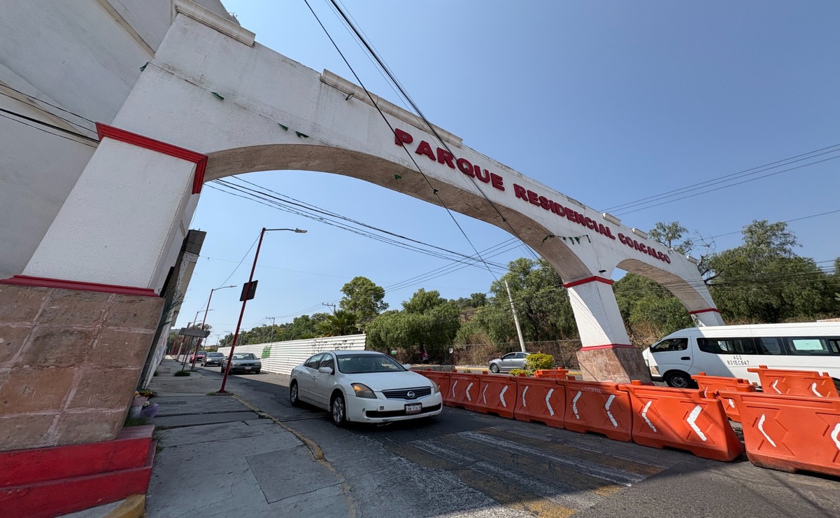 El proyecto del distribuidor vial tendrá 370 metros lineales de salida y 380 metros de regreso. Foto: Arturo Contreras / El Universal Estado de México