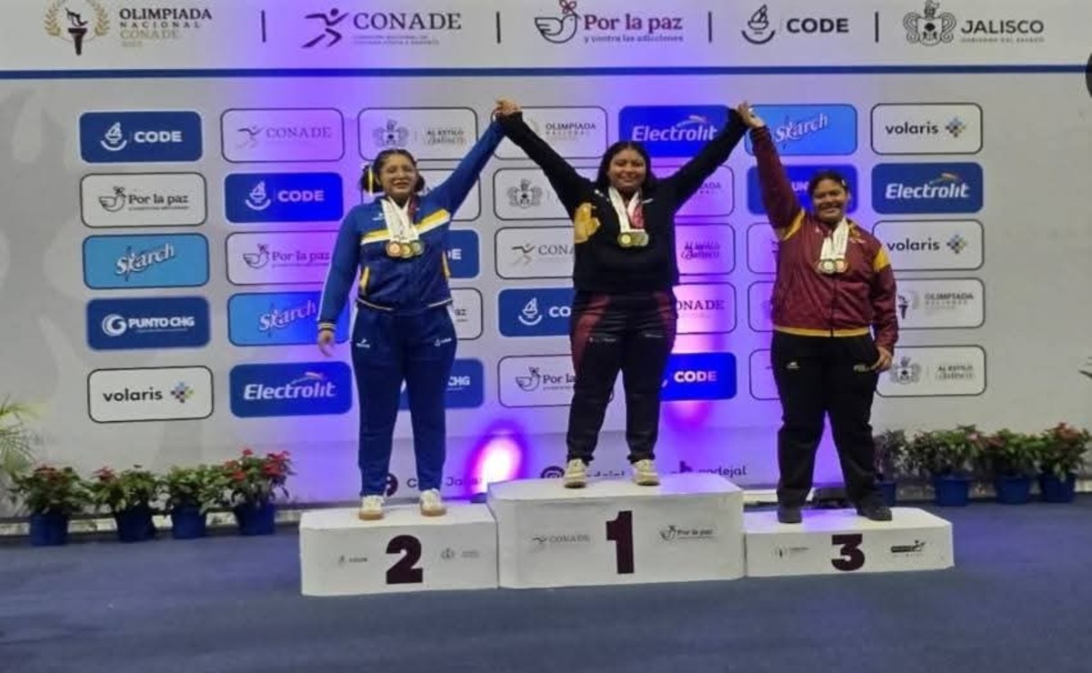 720 medallas se repartieron en la Olimpiada Nacional para los halterófilos / Foto Especial