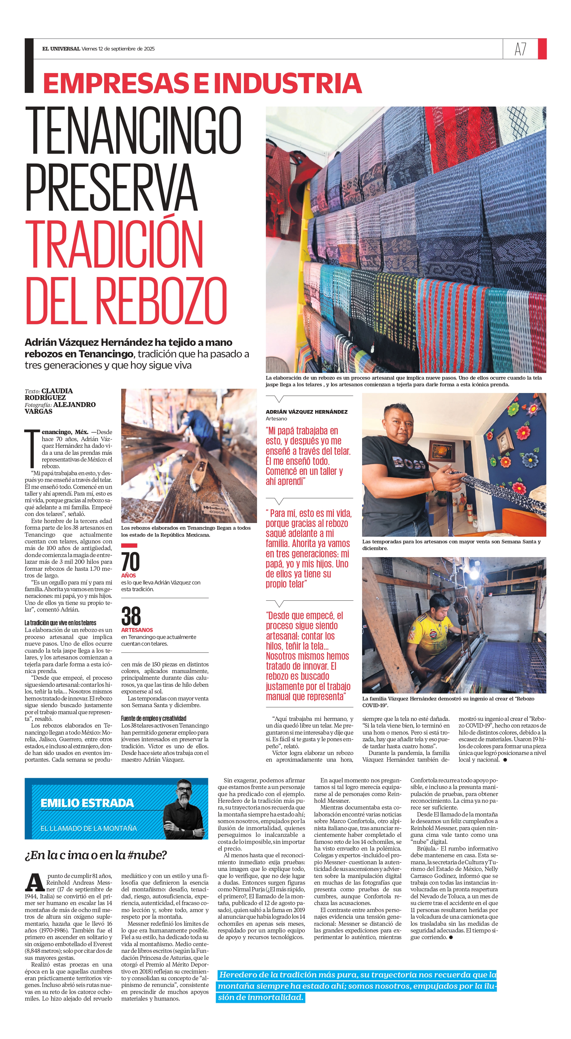 Portada 14 de septiembre 2025