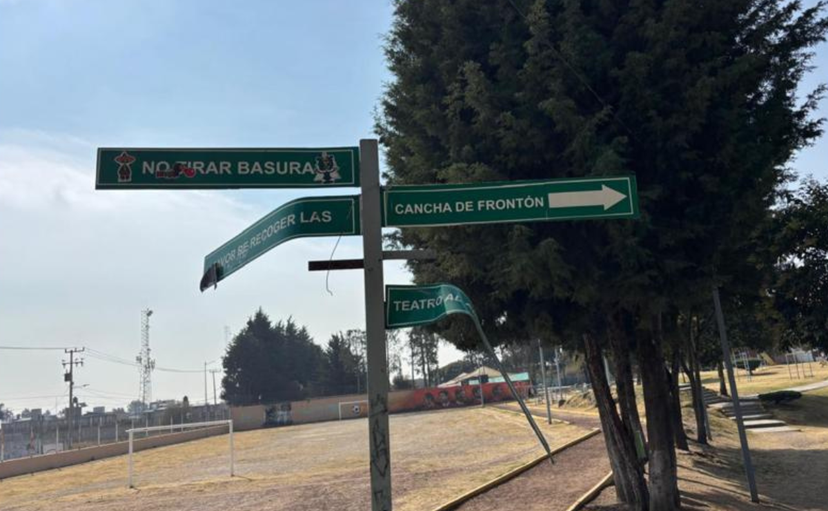 La inseguridad ha llegado al parque de La Loma en Metepec, donde jóvenes estudiantes son víctimas de robos Foto: Arturo Hernandez