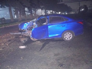 Hombre muere tras chocar contra muro en Boulevard Aeropuerto