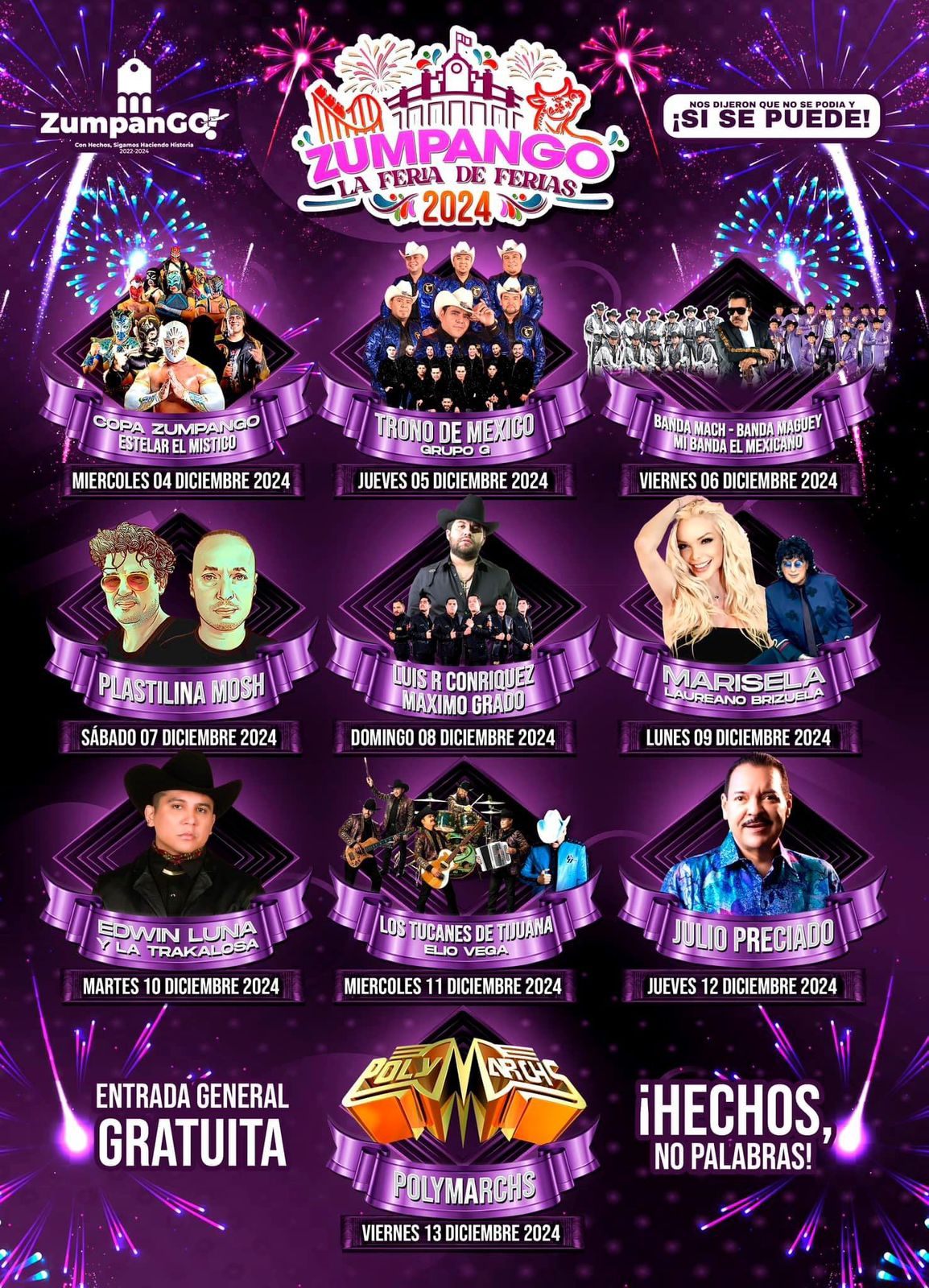 En “La Feria de Ferias 2024”, en la que se presentarán múltiples artistas nacionales / Foto Especial