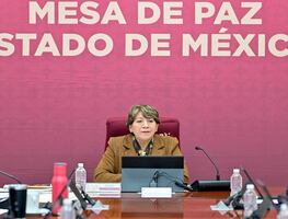 Delfina Gómez destaca que la incidencia delictiva va a la baja en el Edomex