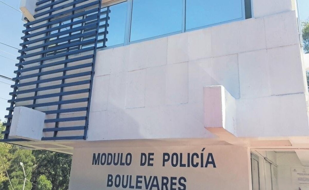 El Modulo de policías de Boulevares eu uno de los pocos Tecallis que están en funcionamiento y en buenas condiciones en Naucalpan. Foto: Rebeca Jiménez / El Universal Estado de México