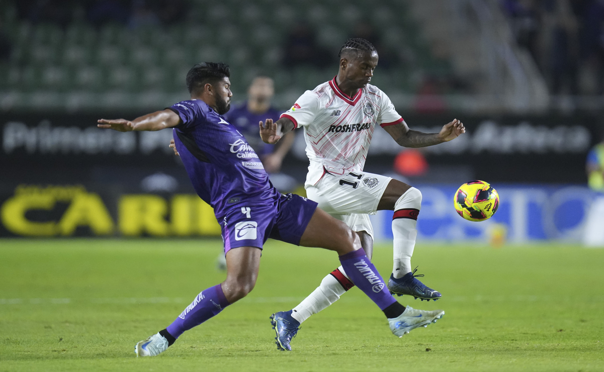 Al minuto 19, Toluca igualo el marcador tras la anotación de Marcel Ruiz quien decreto el 1-1.Foto: Especial