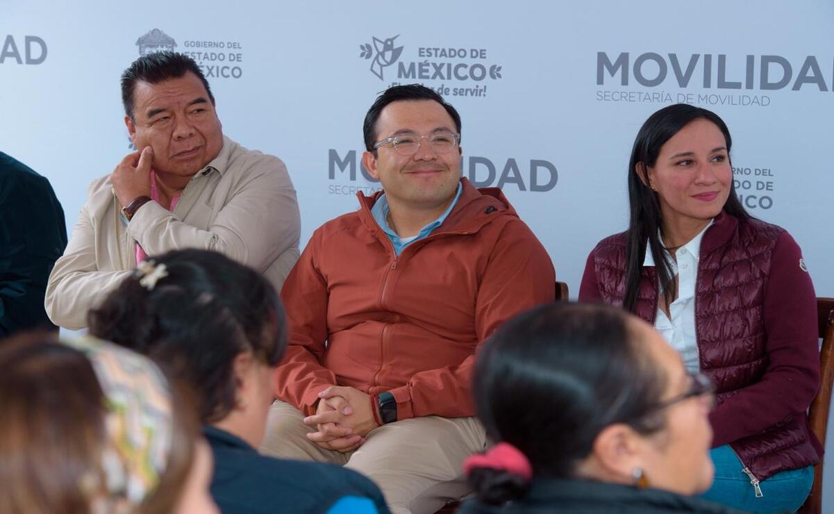 Daniel Sibaja González, titular de la Secretaría de Movilidad (Semov), calificó el proyecto como una intervención histórica en Valle de Bravo. Foto: Especial