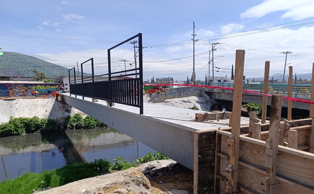 La obra está a cargo del gobierno del Estado de México, a través de la Dirección de Desarrollo Urbano e Infraestructura / Foto Emilio Fernández