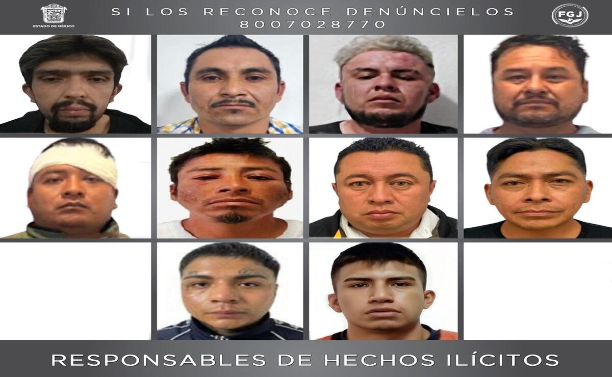 Edomex: Condenan a 19 homicidas y secuestradores a más de mil 300 años de prisión